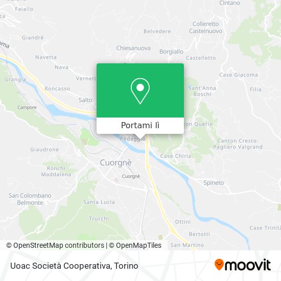 Mappa Uoac Società Cooperativa