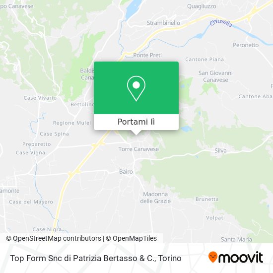 Mappa Top Form Snc di Patrizia Bertasso & C.