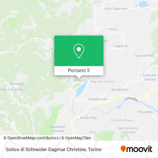 Mappa Solios di Schneider Dagmar Christine