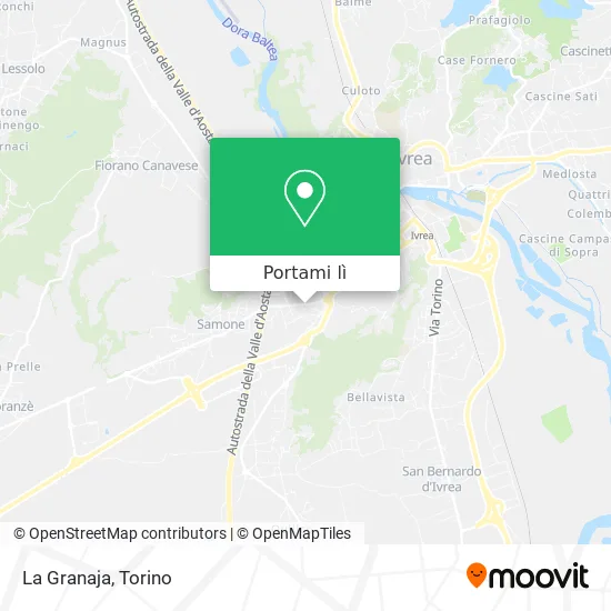 Mappa La Granaja