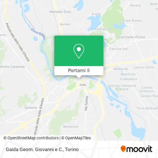 Mappa Gaida Geom. Giovanni e C.