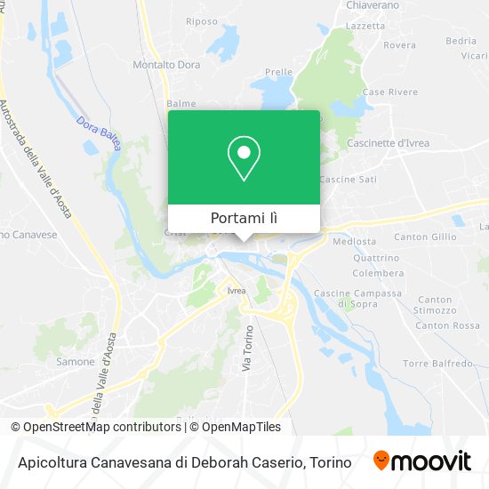 Mappa Apicoltura Canavesana di Deborah Caserio