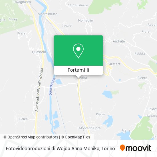 Mappa Fotovideoproduzioni di Wojda Anna Monika