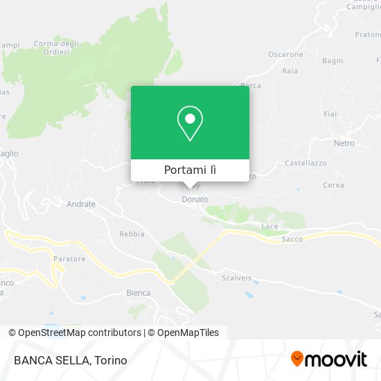 Mappa BANCA SELLA