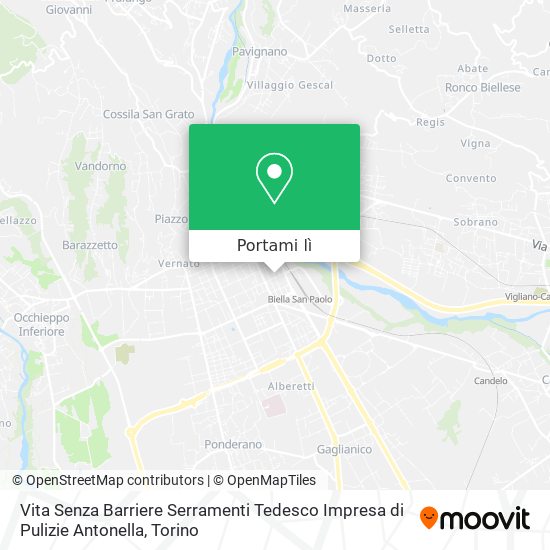 Mappa Vita Senza Barriere Serramenti Tedesco Impresa di Pulizie Antonella