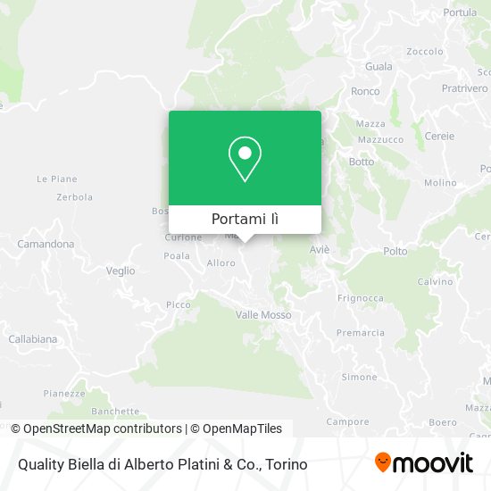 Mappa Quality Biella di Alberto Platini & Co.