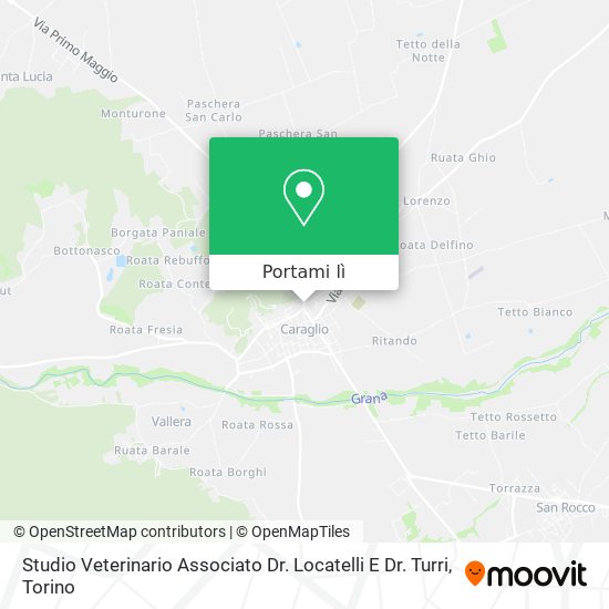Mappa Studio Veterinario Associato Dr. Locatelli E Dr. Turri