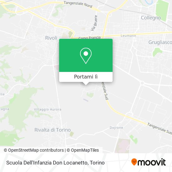 Mappa Scuola Dell'Infanzia Don Locanetto