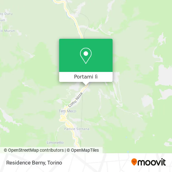 Mappa Residence Berny