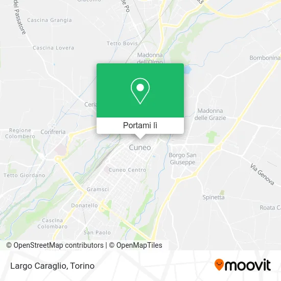Mappa Largo Caraglio