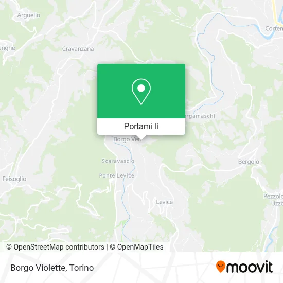 Mappa Borgo Violette