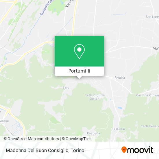 Mappa Madonna Del Buon Consiglio