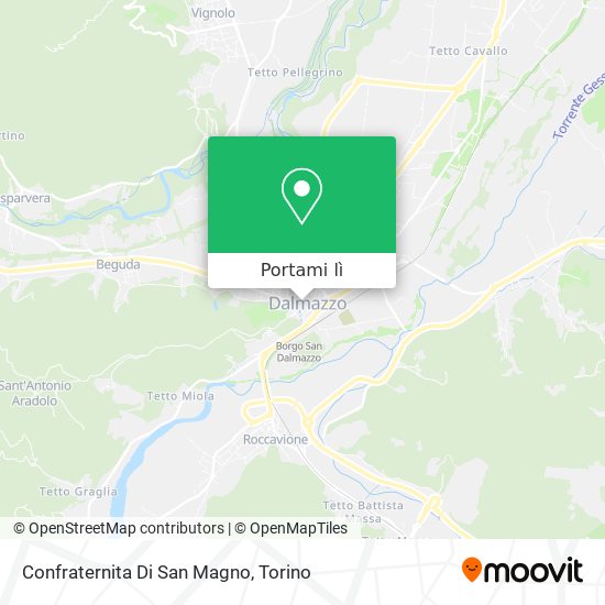 Mappa Confraternita Di San Magno