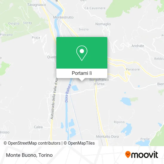 Mappa Monte Buono