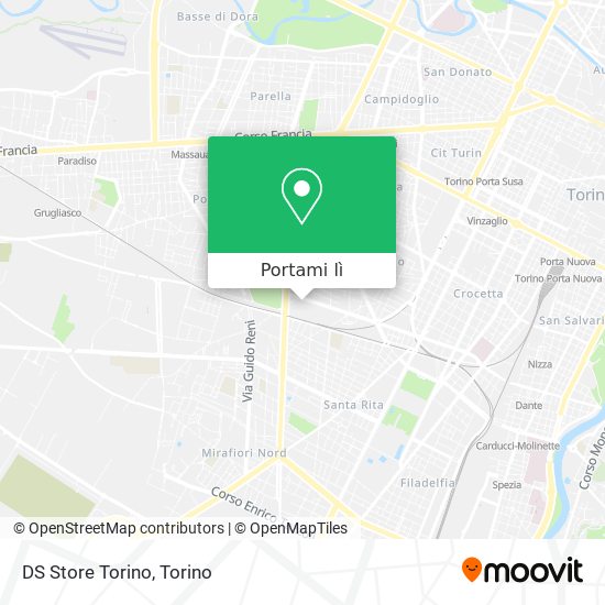 Mappa DS Store Torino