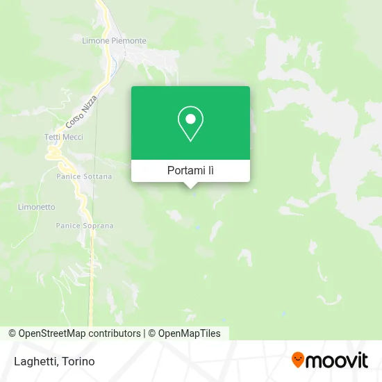 Mappa Laghetti