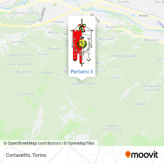 Mappa Cortavetto