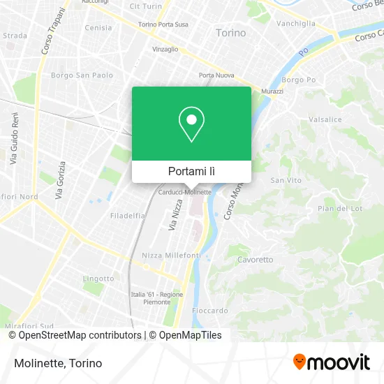 Mappa Molinette