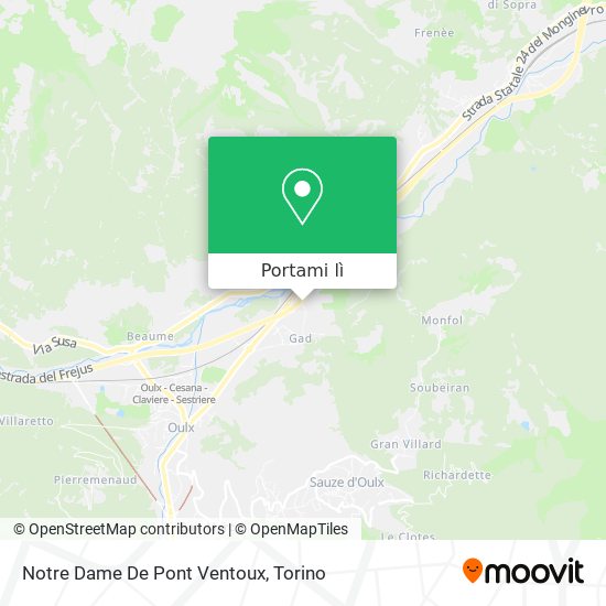 Mappa Notre Dame De Pont Ventoux