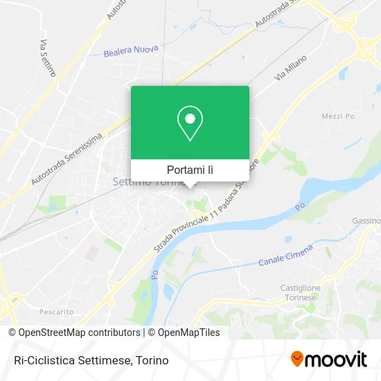 Mappa Ri-Ciclistica Settimese