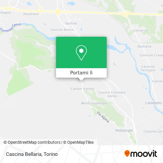 Mappa Cascina Bellaria