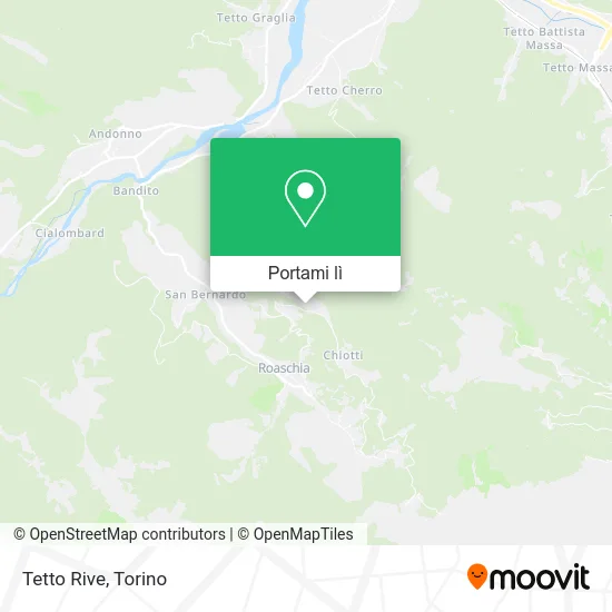 Mappa Tetto Rive