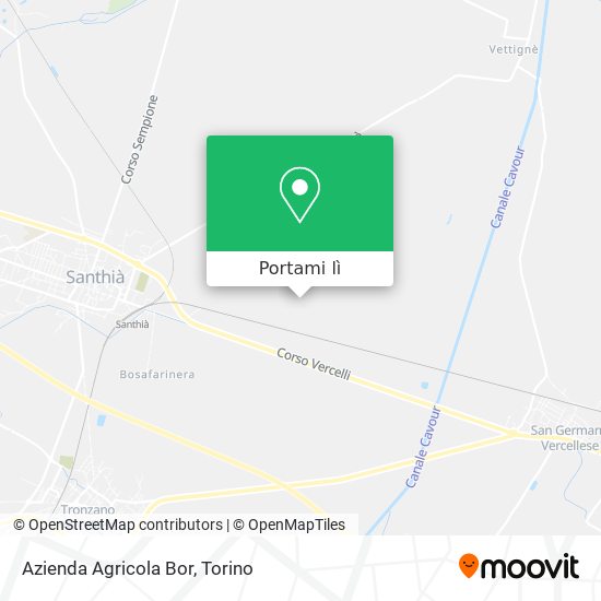 Mappa Azienda Agricola Bor