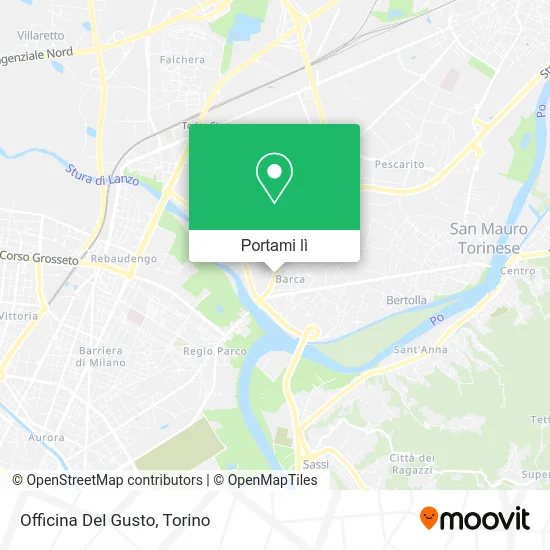 Mappa Officina Del Gusto