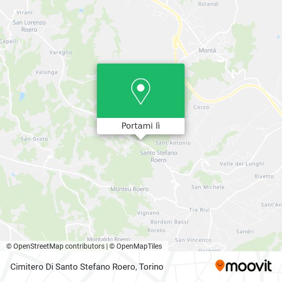 Mappa Cimitero Di Santo Stefano Roero
