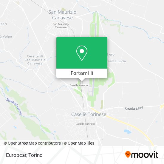 Mappa Europcar