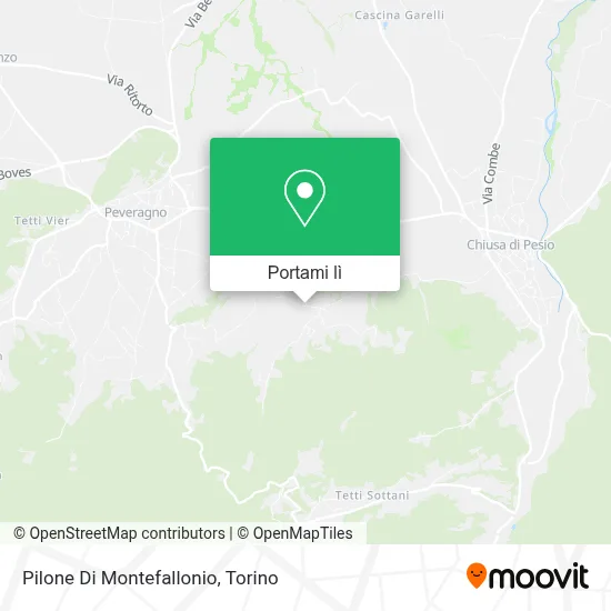 Mappa Pilone Di Montefallonio