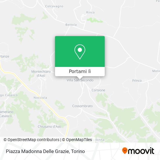 Mappa Piazza Madonna Delle Grazie