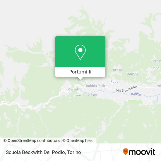 Mappa Scuola Beckwith Del Podio
