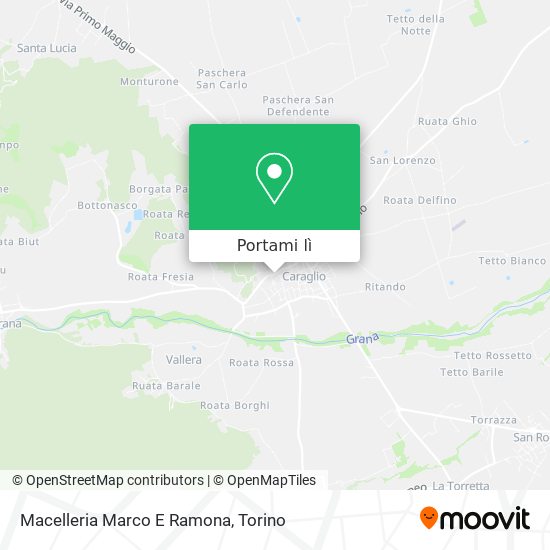 Mappa Macelleria Marco E Ramona