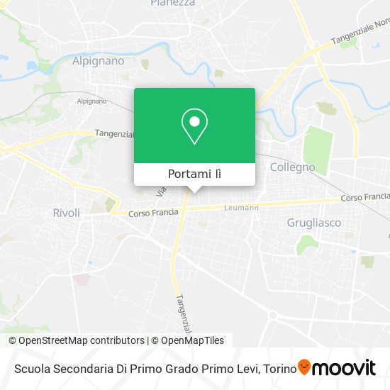 Mappa Scuola Secondaria Di Primo Grado Primo Levi