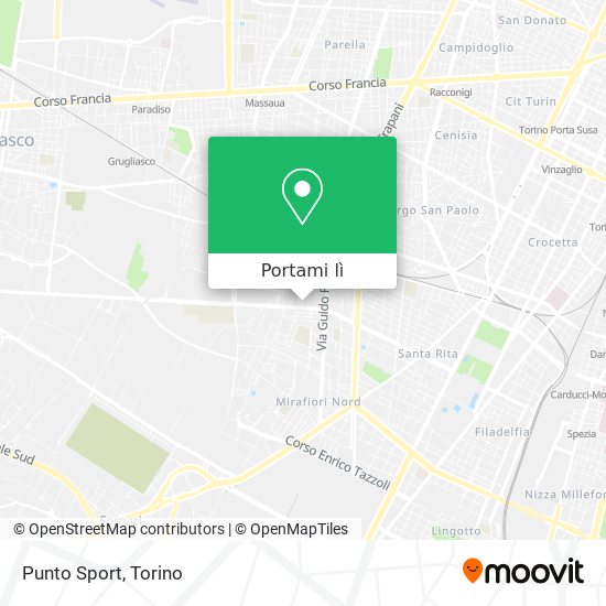 Mappa Punto Sport