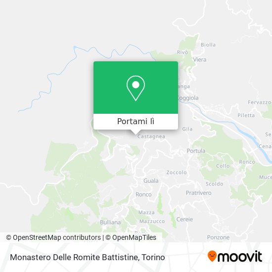 Mappa Monastero Delle Romite Battistine