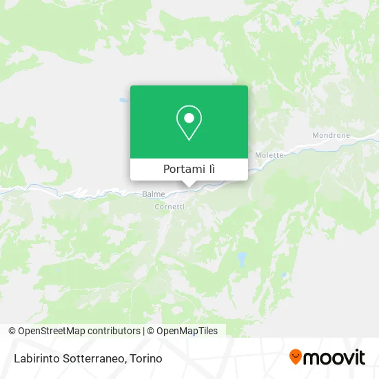 Mappa Labirinto Sotterraneo