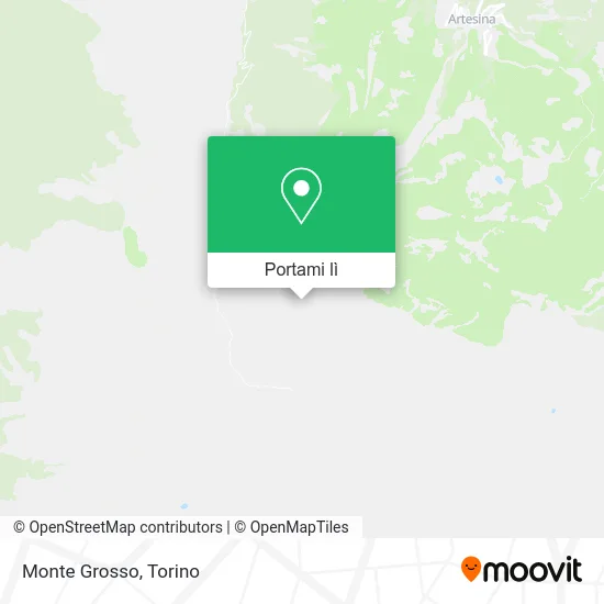 Mappa Monte Grosso