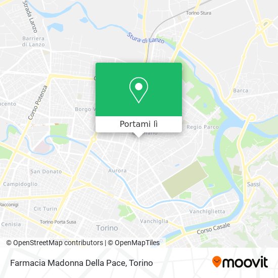 Mappa Farmacia Madonna Della Pace