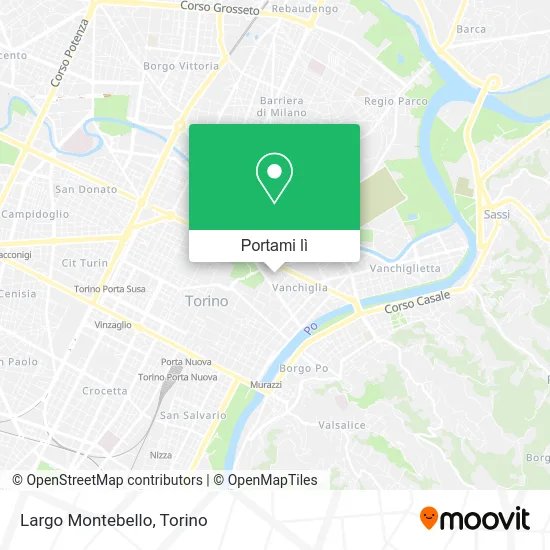 Mappa Largo Montebello