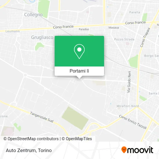 Mappa Auto Zentrum