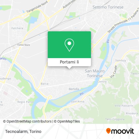 Mappa Tecnoalarm