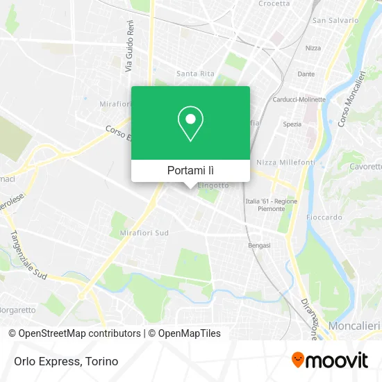 Mappa Orlo Express