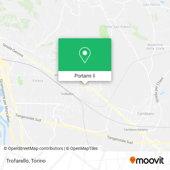 Mappa Trofarello