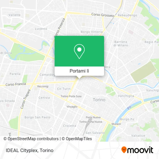 Mappa IDEAL Cityplex