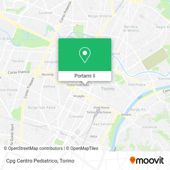 Mappa Cpg Centro Pediatrico