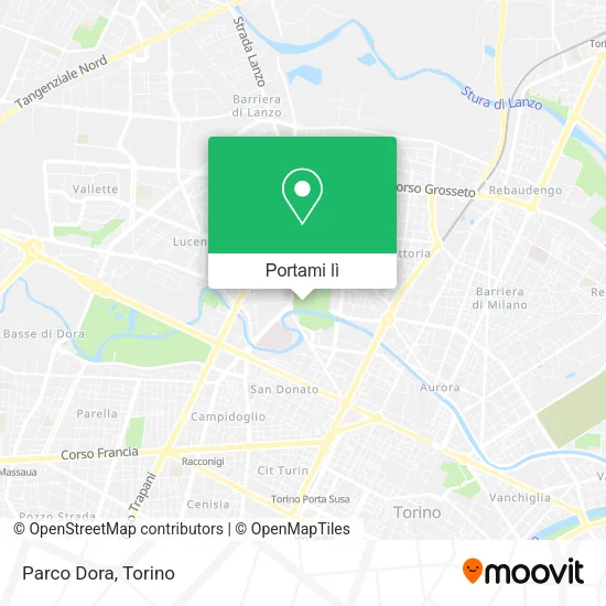 Mappa Parco Dora