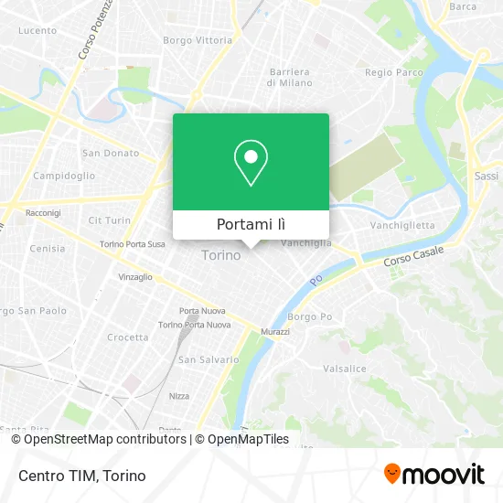 Mappa Centro TIM
