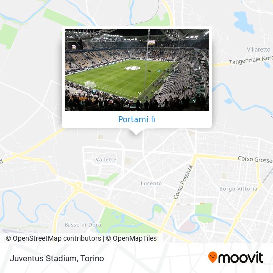 Mappa Juventus Stadium